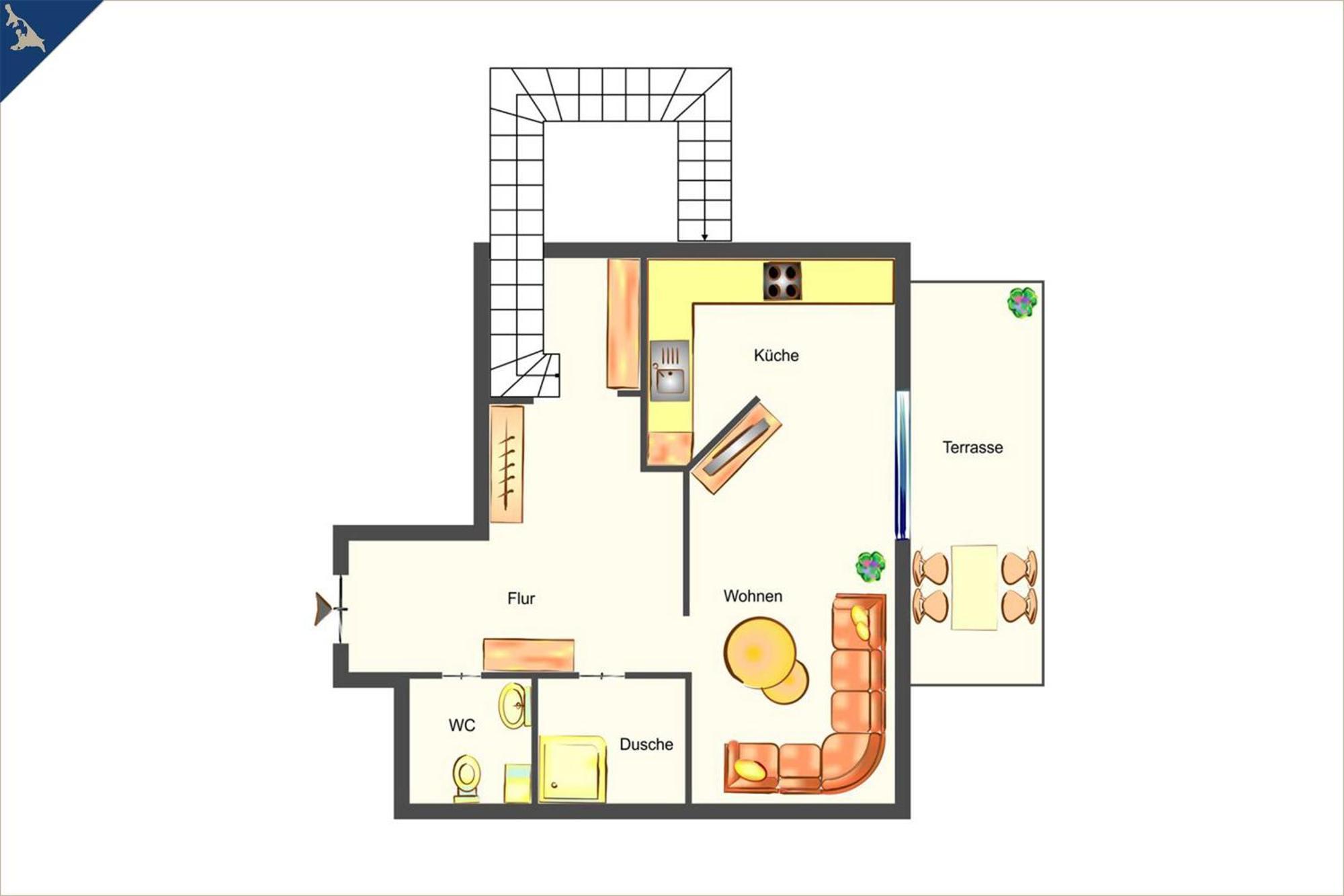 Villa Luna Ferienwohnung Achterdeck Heringsdorf Dış mekan fotoğraf